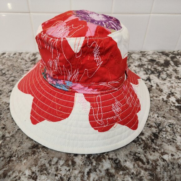 Coach Poppy Floppy Hat 2989 NWT P/S Bucket Sun Beach Hat - Picture 1 of 12